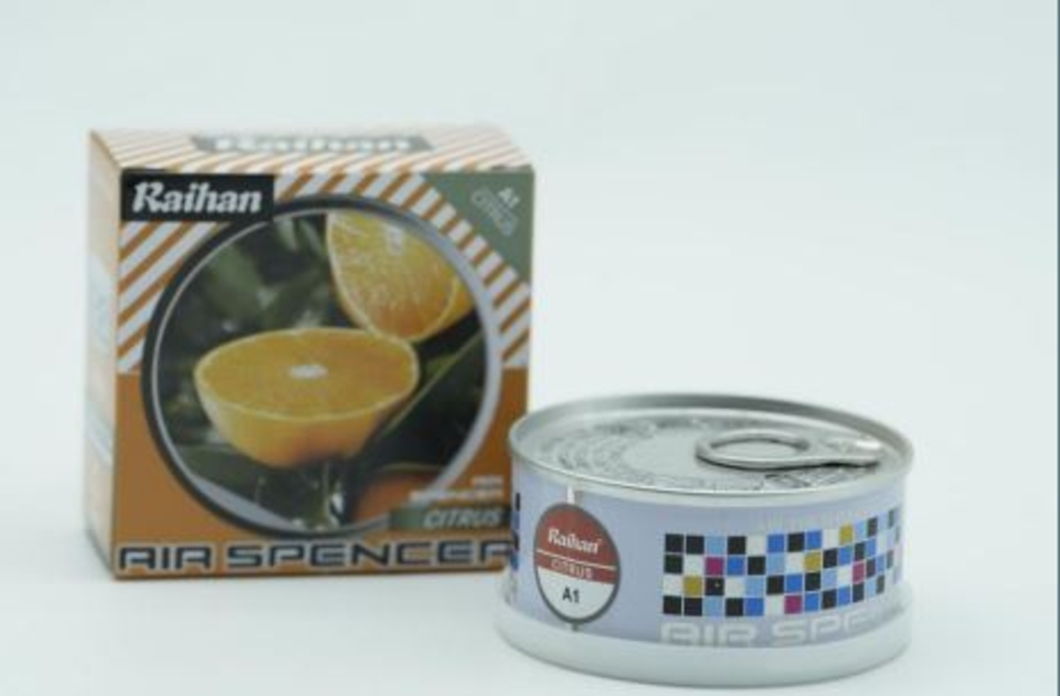 Ароматизатор войлочный Raihan Air Freshener Organic Citrus (Цитрус) 0223