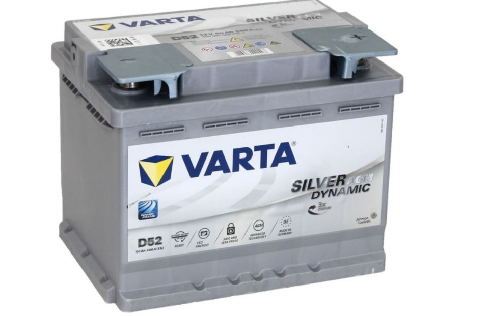 Аккумулятор VARTA Silver Dynamic L2.0 AGM 60Ач. 680А. (560 901 068)