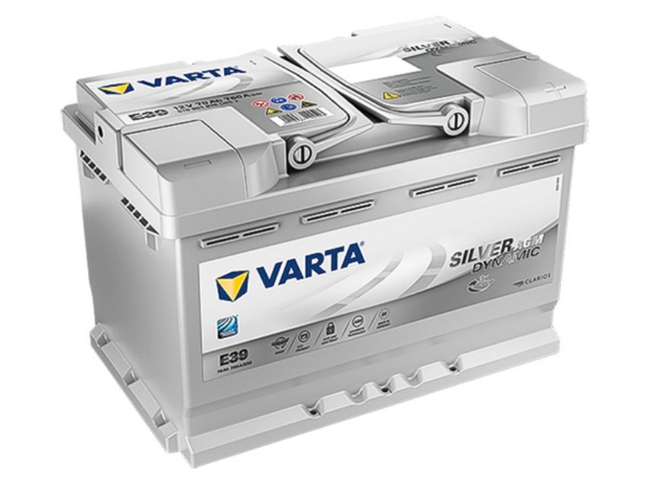Аккумулятор VARTA Silver Dynamic L3.0 AGM 70Ач. 760А. (570 901 076)