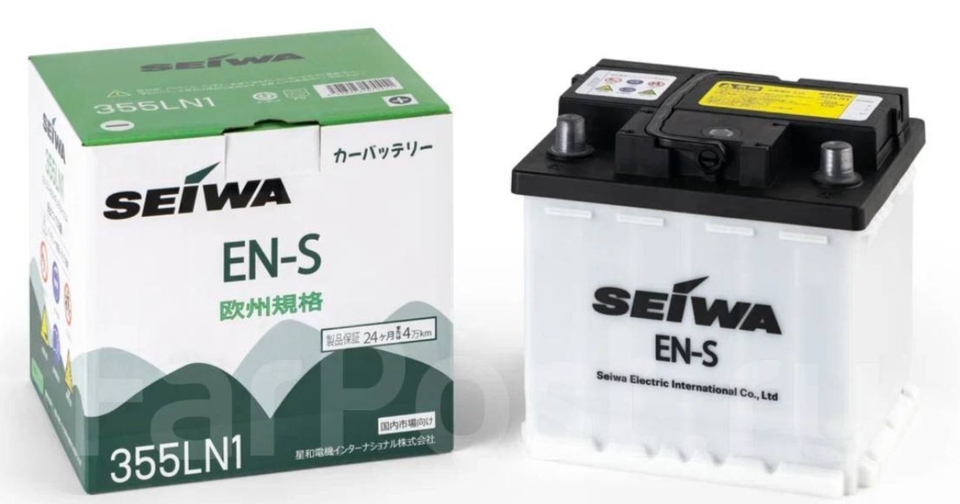 Аккумулятор SEIWA EN-S355LN1 51Ач. 450А.