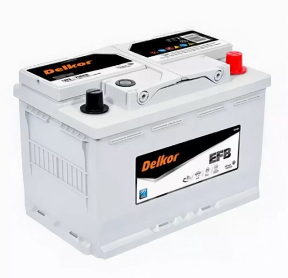 Аккумулятор DELKOR EFB 70 обр (LN3.0) 70Ач 720А