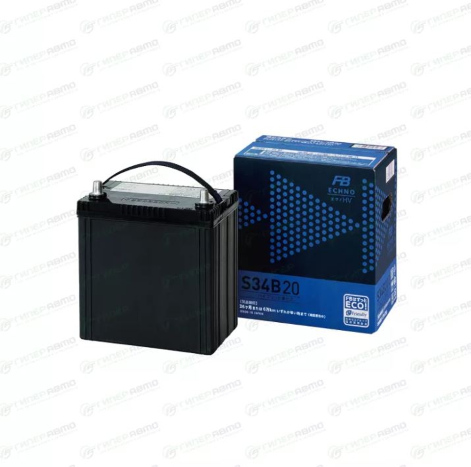 Аккумулятор FB Echno HV S34B20L AGM 35Ah 270А