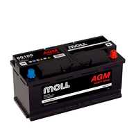 Аккумулятор MOLL L6.0 AGM 105Ач 950А  (80105)