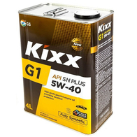 Масло моторное Kixx G1/GX7 SQ 5W-40 4л