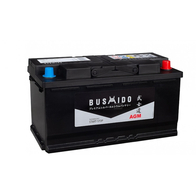 Аккумулятор BUSHIDO AGM 100 обр (L5.0) 100 Aч 900 A