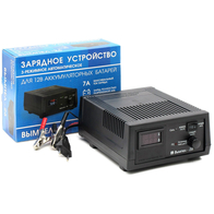 Зарядное устройство "ВЫМПЕЛ-26" (автомат, 0-7А, 14.2/14.8/18В, LED амперметр/вольтметр)