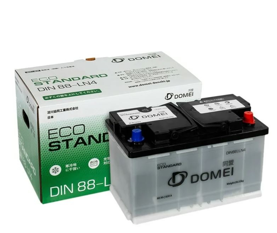 Аккумулятор DOMEI eco standard DIN88-LN4 88Ач 820А